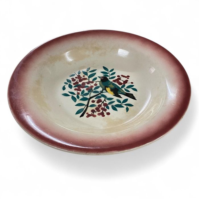 Prato em faiança fina Fábrica de Sacavém