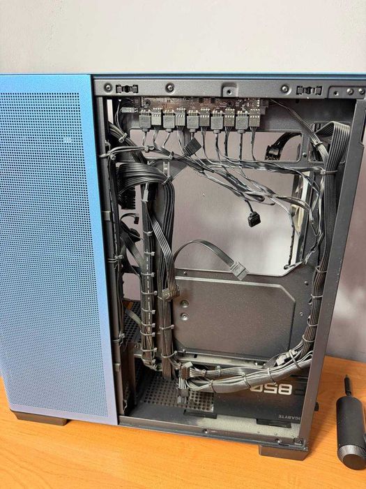Корпус APNX Creator C1-R Chroma Flair ATX 5x ARGB fan + HUB KLAVAcomp