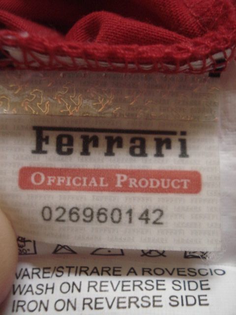 T Shirt FERRARI ORIGINAL para Criança