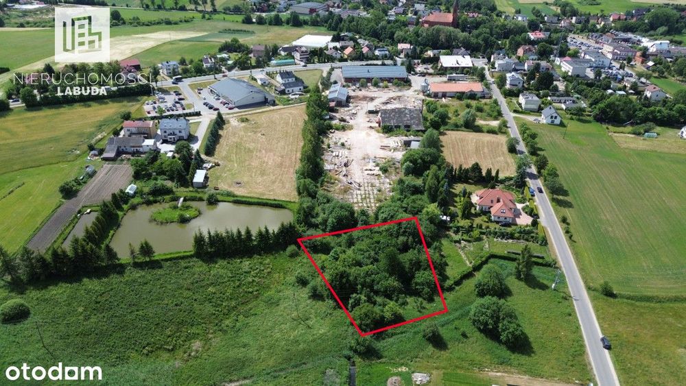 Działka budowlano-usługowa w Starej Kiszewie