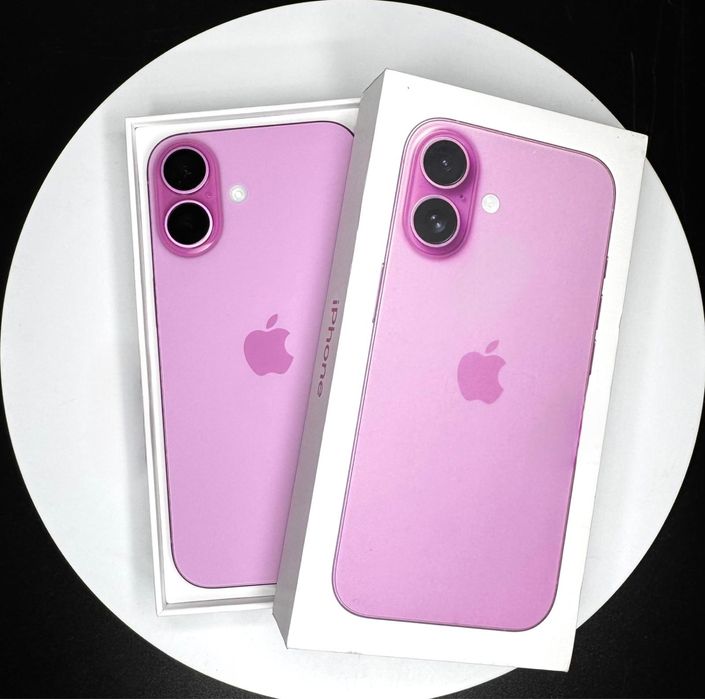 Apple iphone 16 128gb pink esim open box bateria 100% gw apple