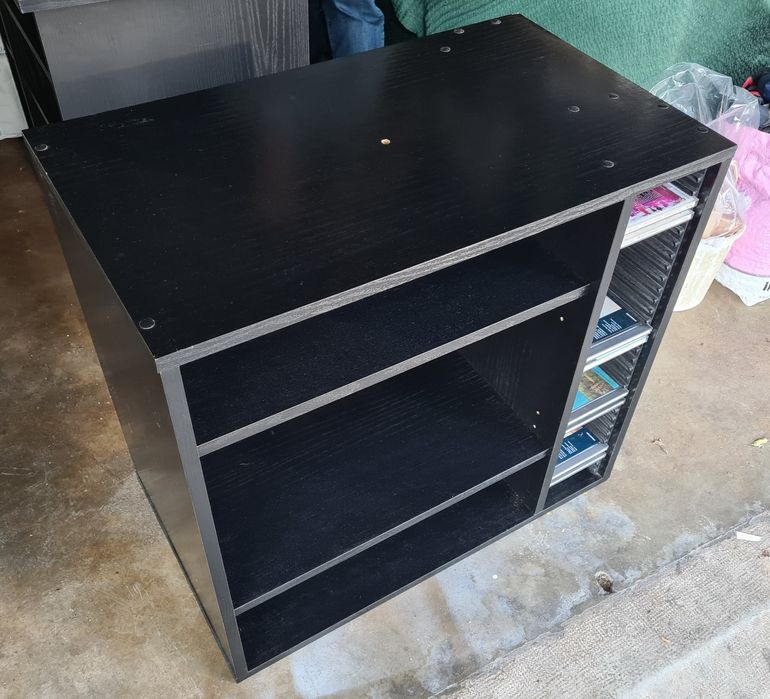 Móvel estante c/rodas p/ Hi-fi multimédia aparelhagem