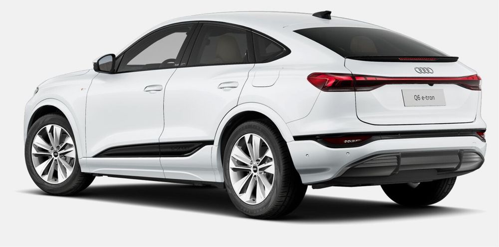 Audi Q6 Sportback wynajem do ślubu z kierowcą