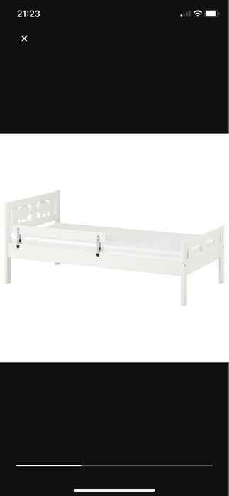 Estrutura cama c/estrado ripas, 70x160 cm