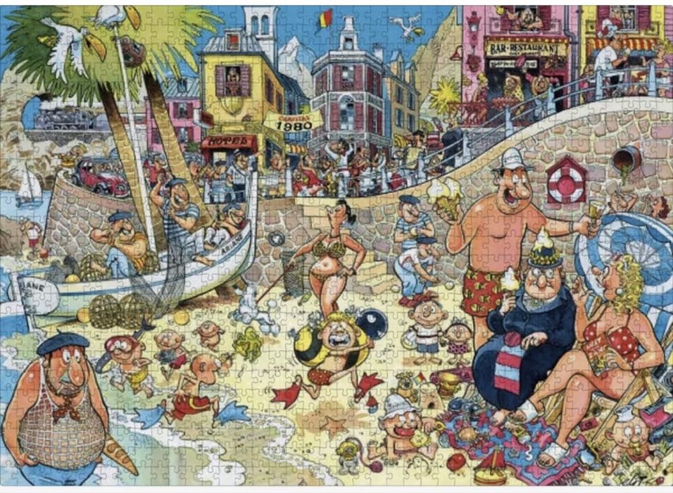 Пазли на 1000 шт  .