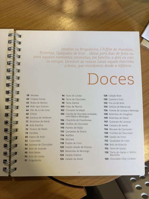 Livro receitas Bimby Massas e Doces
