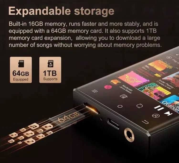 Oilsky m308 bezstratny odtwarzacz mp3 z android