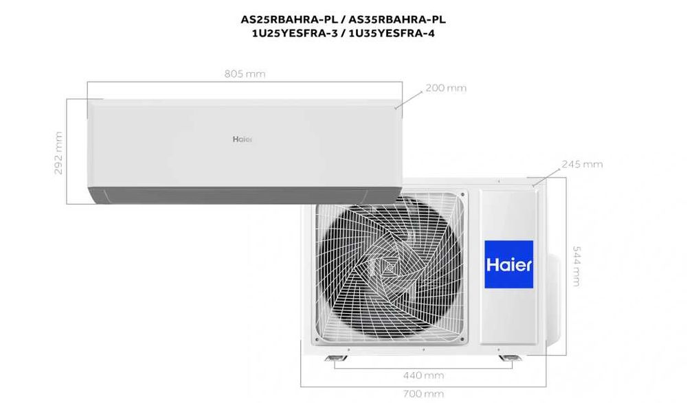 Klimatyzator Haier Revive Plus 3,5 kW Premium WiFi Opole Montaż