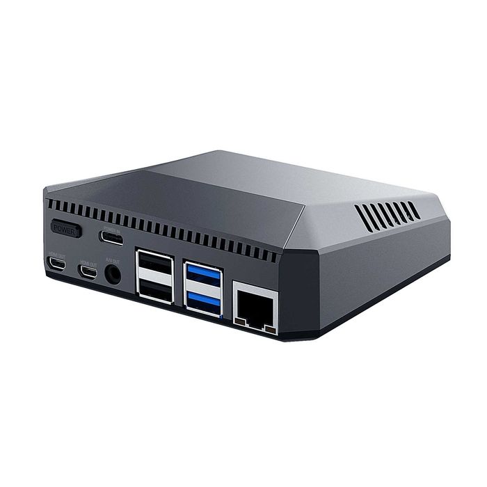 Caixa Metálica para Raspberry Pi 4 com Ventoinha Argon One V2