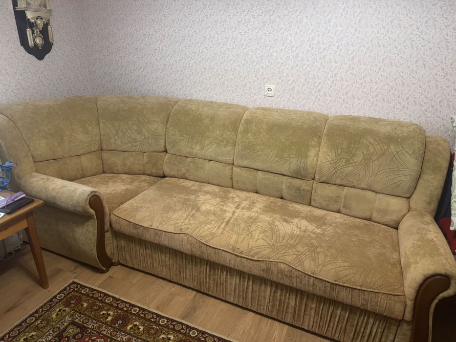 Кутовий диван, розкладний