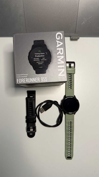 Garmin Forerunner 955 – dobry stan, bateria trzyma bardzo długo