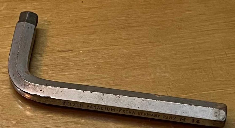 Chave Hexagonal em Aço Vanádio