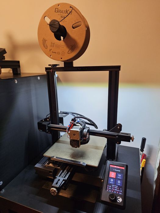 Impressora 3D Voxelab Aquila com upgrades