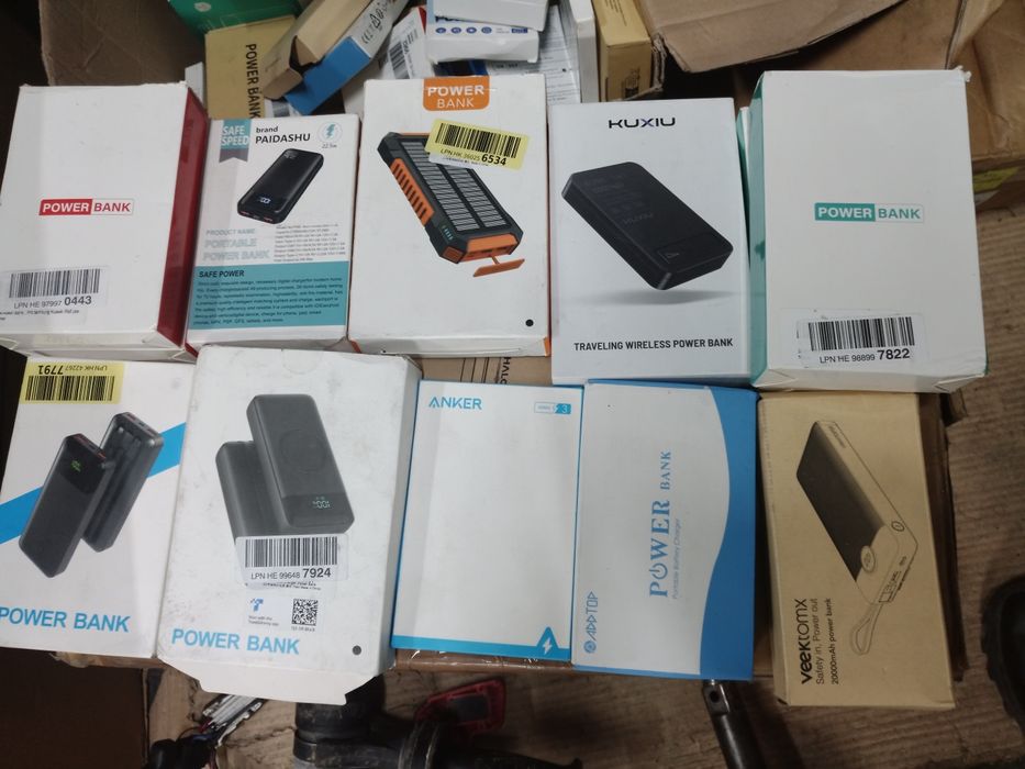 Повербанки Мікс в Упаковках Нові від 20000 до 26800 mAh