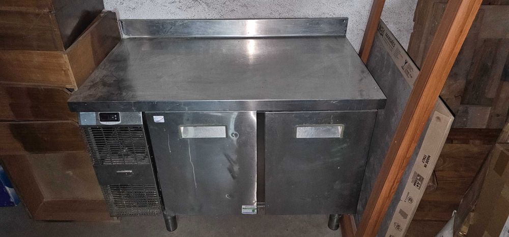 Balcão refrigerado inox  para bebidas etc
