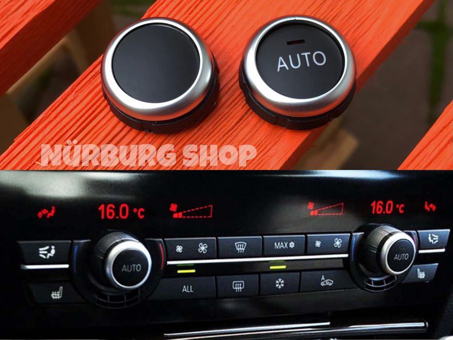 Крутилка температуры кнопка AUTO БМВ Ф01 Ф02 Ф06 Ф07 Ф10 Ф11 Ф12 Ф15