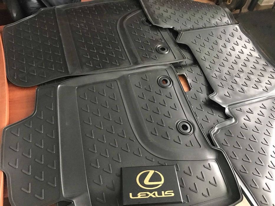 Новые! LEXUS LX-570\450D Оригинальные резиновые Коврики новые JAPAN