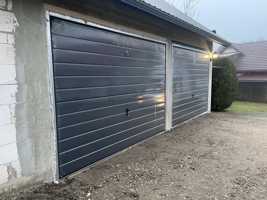 Bramy uchylne dwuskrzydłowe na wymiar! Drzwi stalowe! Montaż! Automat