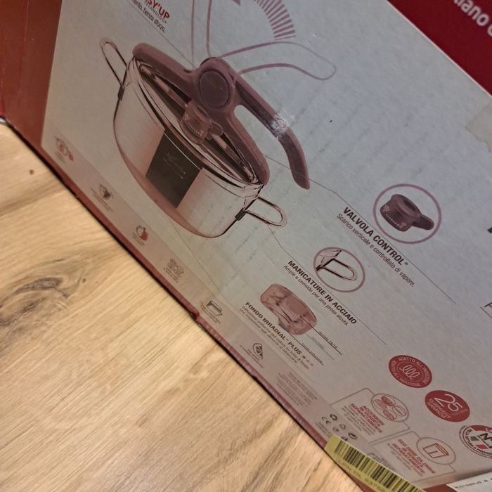 Szybkowar ze stali nierdzewnej 5l