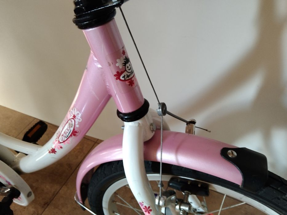 Rower dla dziecka GIRLY koła 18 cala dziewczynka