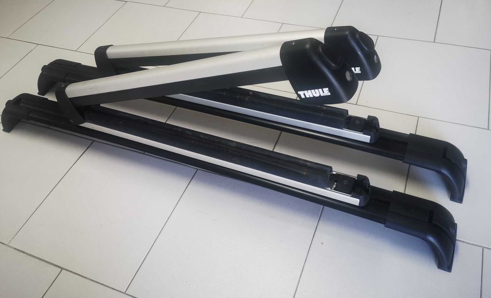 Barras thule com suporte