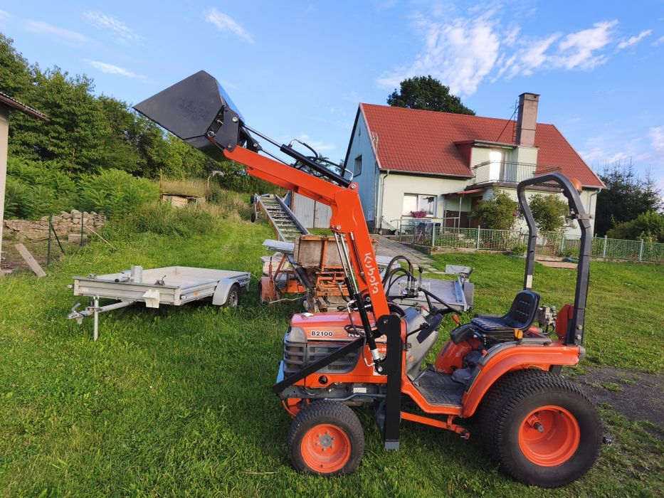 Kubota b2100 tur kosiarka