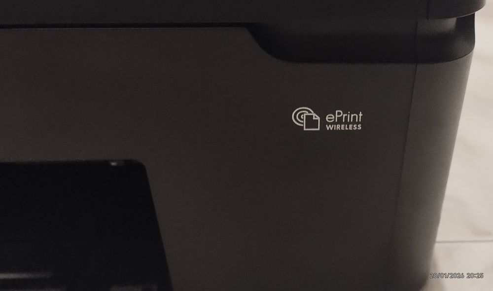 Impressora e scanner HP sem suporte de papel