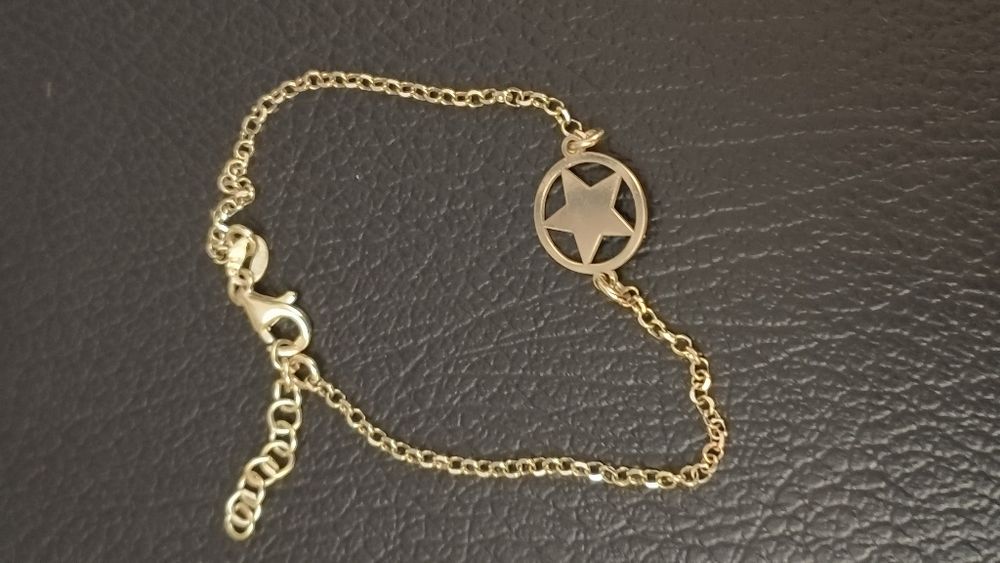 Pulseira em prata estrela
