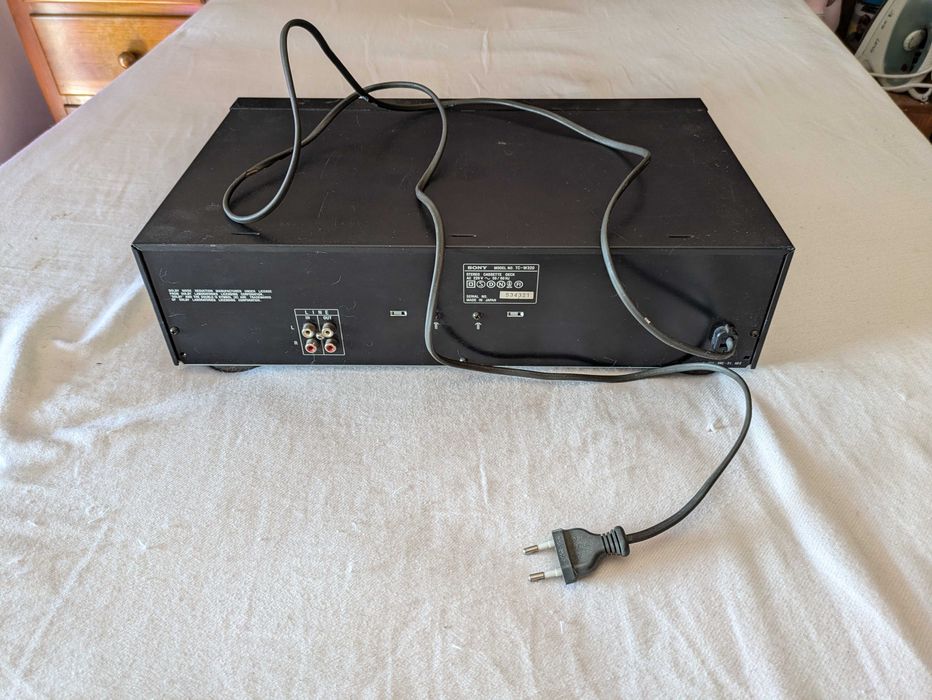 Sony TC-W320 Leitor e Gravador de Cassetes