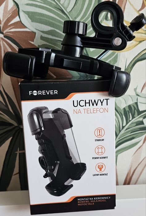Firever Uchwyt na telefon na rower na motor
