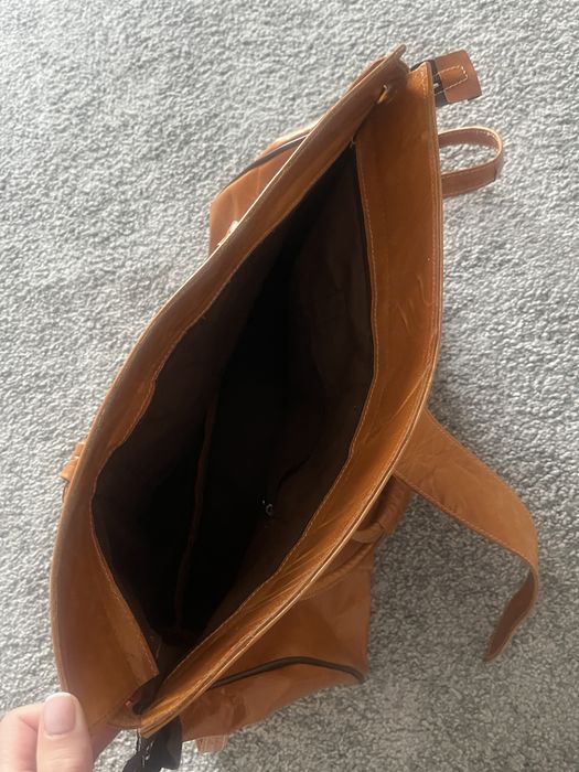 Torba, torebka shopper skóra naturalna