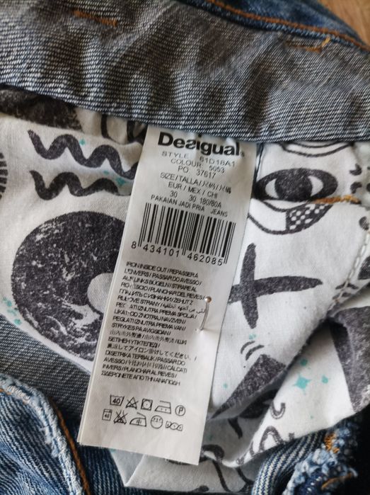 Desigual spodnie hybrydowe