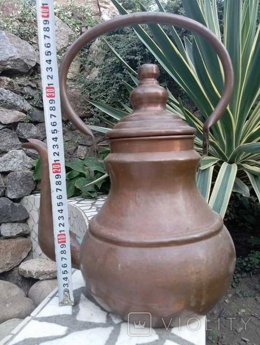 Чайники коллекционные Роскошные латунь медь 8 л, 3,5 и 2,5 л