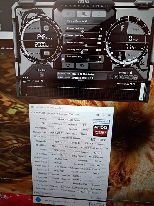 ВИДЕОКАРТА GIGABYTE RX 570 4Gb как новая пломба и другие карты