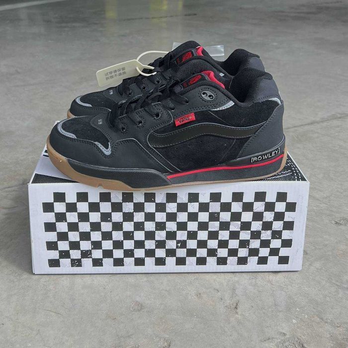 Унисекс кожаные кеды Vans x Dime Rowley XLT кросівки ванс ровлей роули