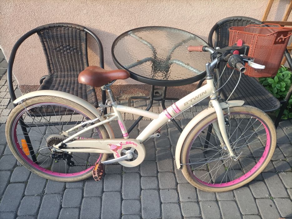 Rower btwin 24" używany