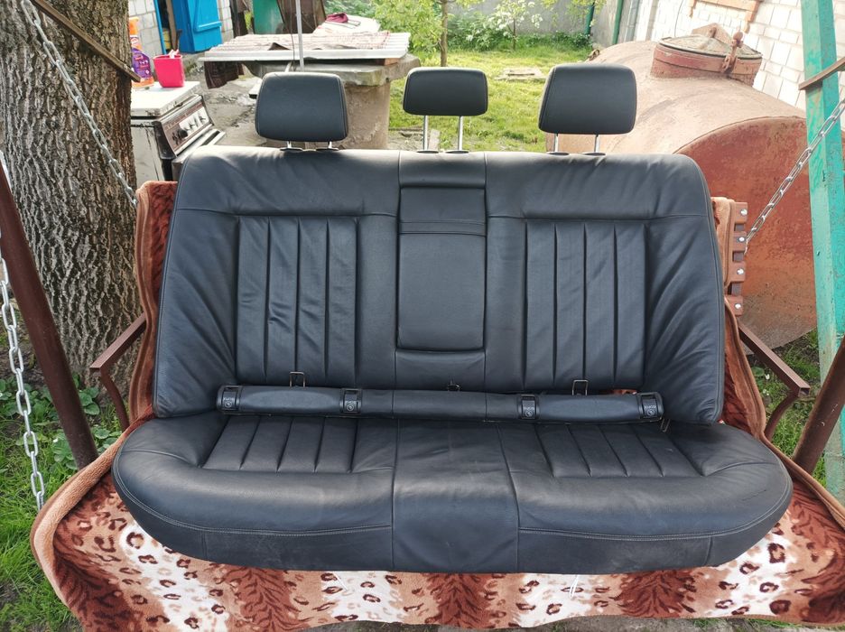 Кожаный салон на Мерседес w212 седан