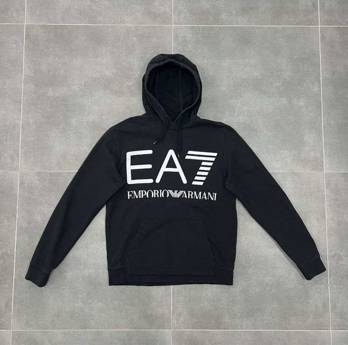 Чорна худі Emporio Armani EA7 розмір M-L