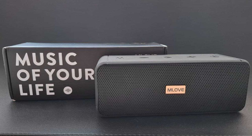 Портативна акустика MLOVE S203 IPX7 Waterproof Чорна