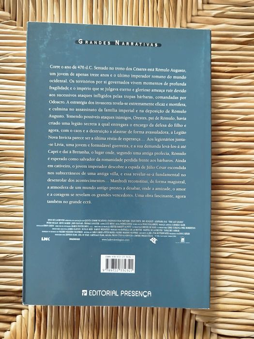 A Última Legião de Valerio Massimo Manfredi