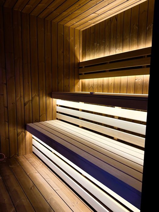 Sauna Ogrodowa Fińska Ocieplana Konstrukcja Termo-drewno Premium