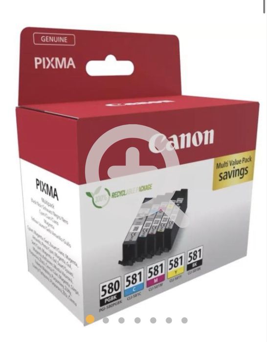Картридж Canon PGI-580/CLI-581 BK,PBK,C,M,Y Multipack (2078C007)