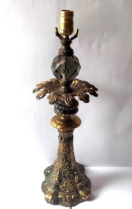 Lampa stołowa z USA w stylu Hollywood Regency 60lata