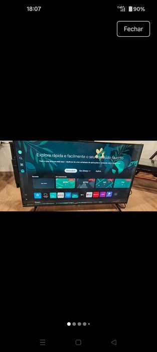 TV Samsung 43" Crystal UHD 4k smart