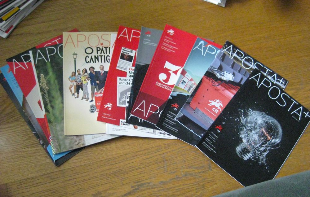 146 Revistas «Aposta» - Revista Interna CTT