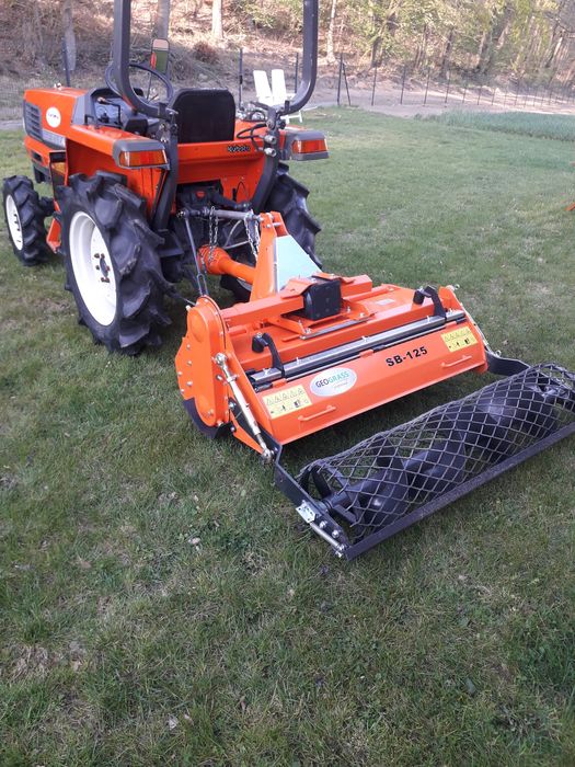 Glebogryzarka separacyjna, zakładanie trawników, mulczowanie.