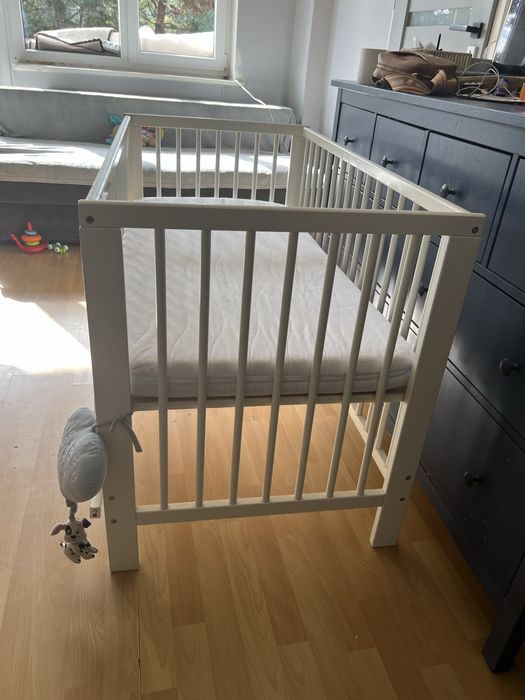 Łóżeczko dziecięce IKEA Gulliver 120x60 + materac