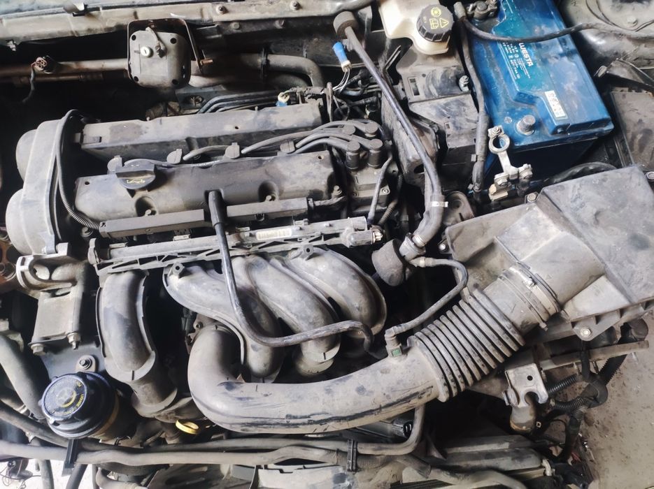 Двигун мотор 1.6 бензин форд фокус 2 разборка ford focus 2 c-max