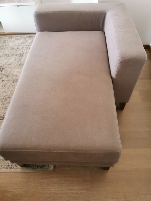 Vendo sofá chaise longue  como nova