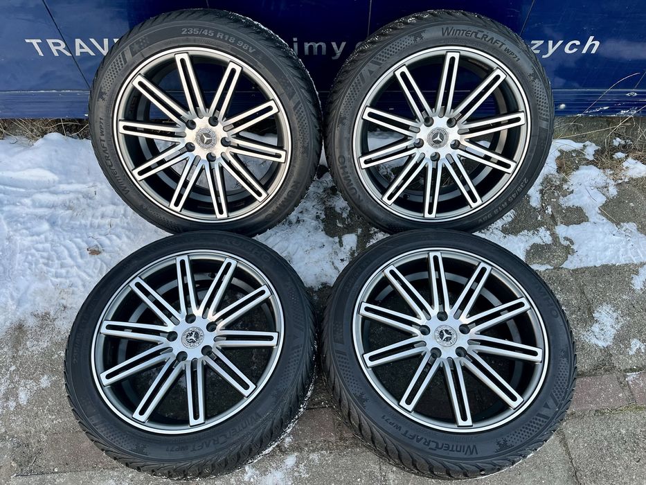 Alufelgi 5x112 ZIMA 18 Cali VW Tiguan Mercedes E CLS Audi A6 Superb